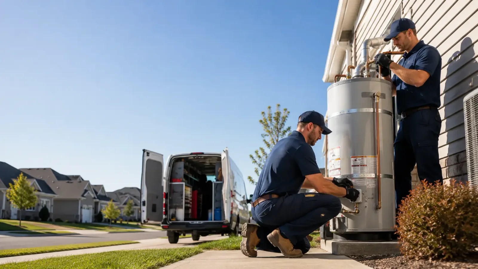 Water Heater Installation in Davenport, VA